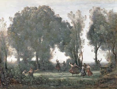 Onbekend schilderij door Jean Baptiste Camille Corot