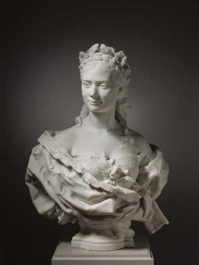 Buste van een dame door Jean Baptiste Carpeaux
