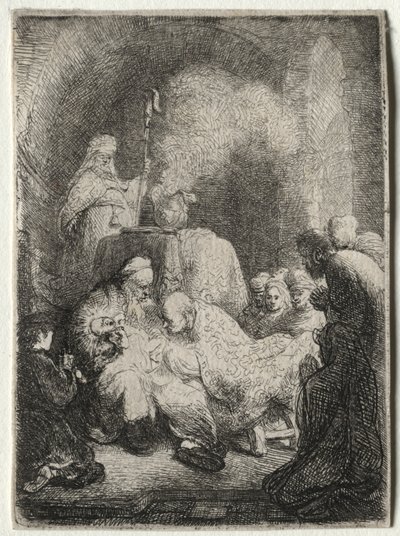 De Besnijdenis: Kleine Plaat door Jean Baptiste Carpeaux