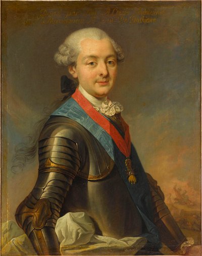 Louis Jean Marie de Bourbon, Hertog van Penthièvre, ca. 1760 door Jean Baptiste Charpentier