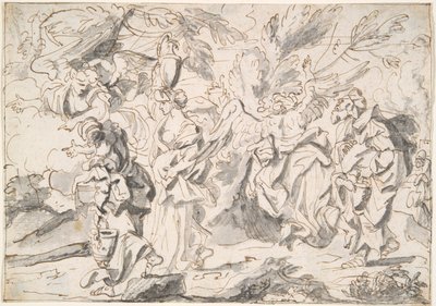 Vernietiging van Sodom door Jean Baptiste Corneille