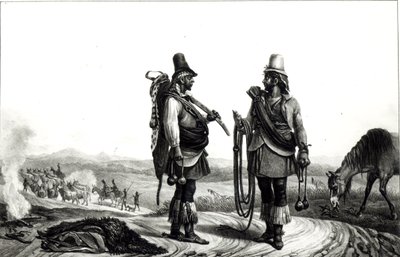 Charrua-indianen uit 