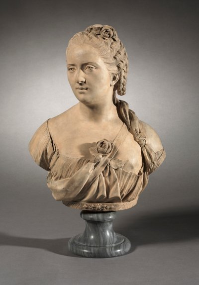 Portret van een vrouw door Jean Baptiste Defernex