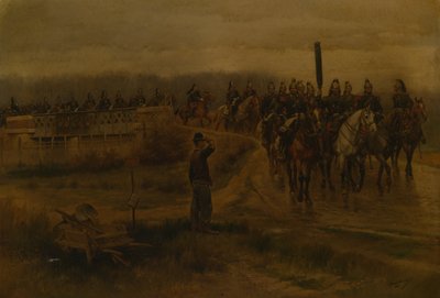 Mijn Oude Regiment door Jean Baptiste Edouard Detaille