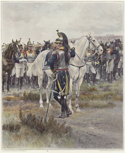 Bereden cavalerie in 1807 door Jean Baptiste Edouard Detaille