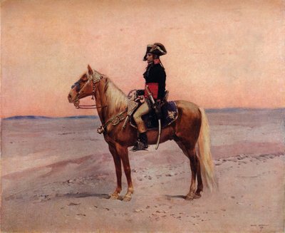 Napoleon in Egypte, 19e eeuw door Jean Baptiste Edouard Detaille
