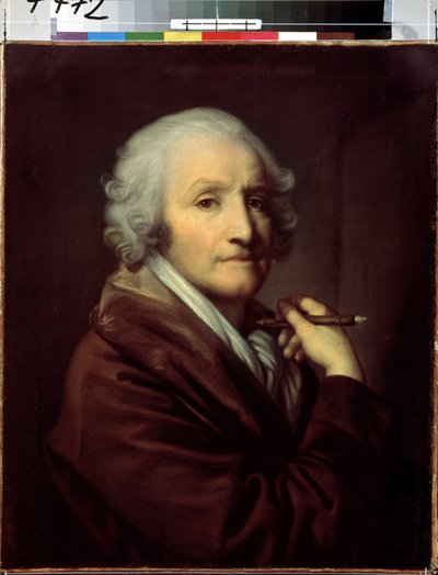 Zelfportret door Jean Baptiste Greuze