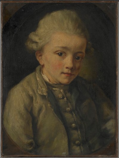 Mozart door Jean Baptiste Greuze
