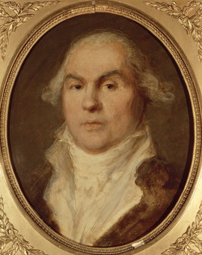 Portret van Jean-Jacques-Regis de Cambaceres (1753-1824) door Jean Baptiste Greuze