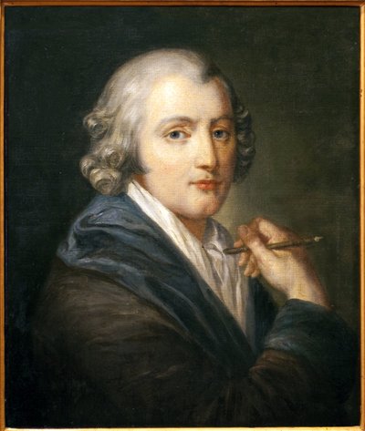 Zelfportret door Jean Baptiste Greuze