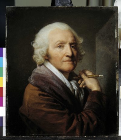 Zelfportret leeftijd door Jean Baptiste Greuze