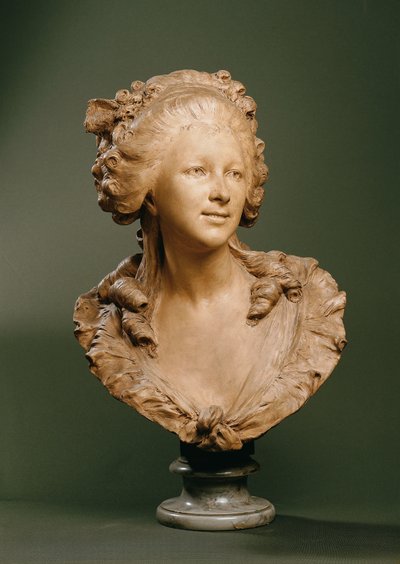 Een jonge vrouw door Jean Baptiste Gustave Deloye