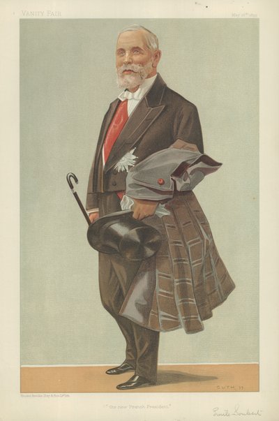 Emile Loubet, De President van de Franse Republiek door Jean Baptiste Guth