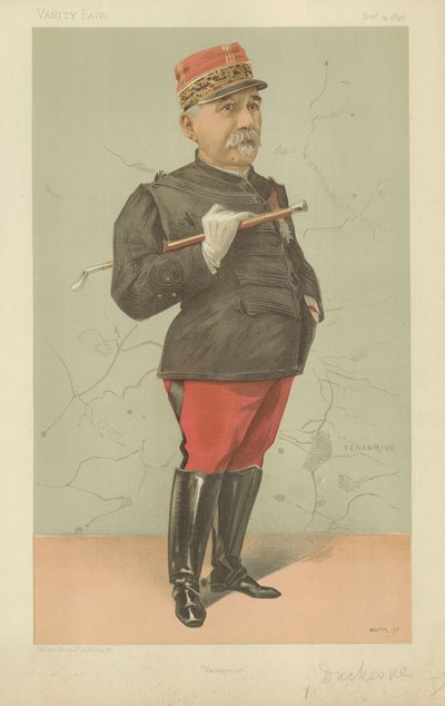 Generaal Jacques Charles Rene Achille Duchesne door Jean Baptiste Guth