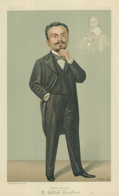 M Gabriel Hanotaux door Jean Baptiste Guth