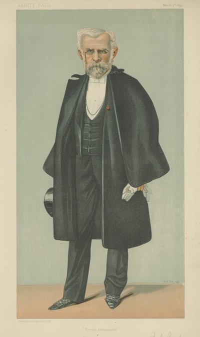 De Baron Chaudron de Courcel door Jean Baptiste Guth