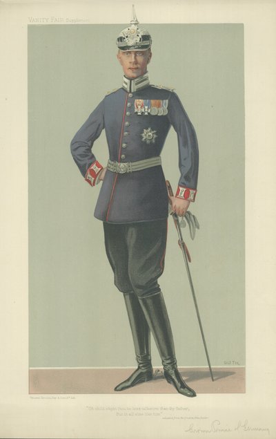 De kroonprins van Duitsland door Jean Baptiste Guth