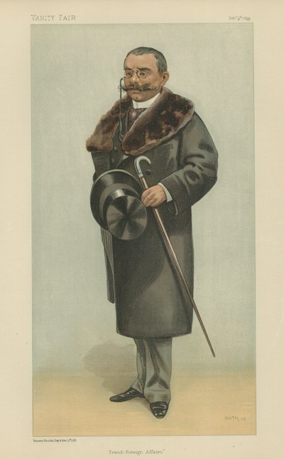 Theophile Delcasse door Jean Baptiste Guth
