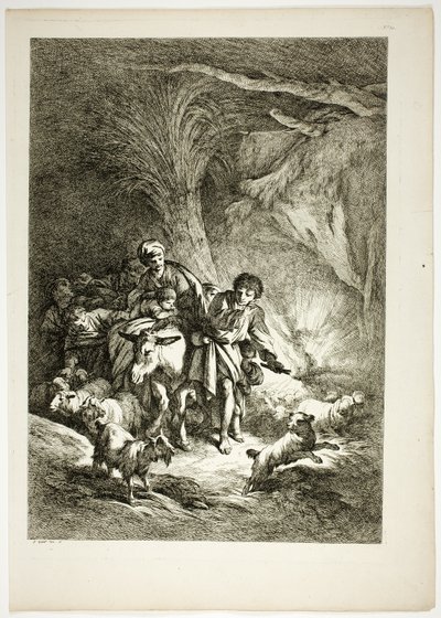Plaat 30 van 38 uit Oeuvres de J. B. Huet door Jean Baptiste Huet