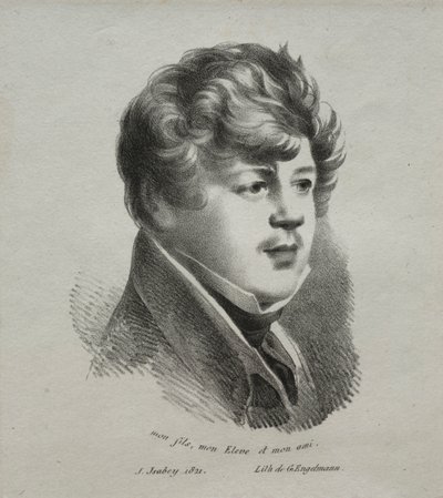 Eugène Isabey, 1821 door Jean Baptiste Isabey