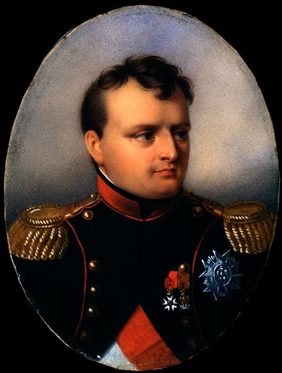 Portret van keizer Napoleon I Bonaparte door Jean Baptiste Isabey