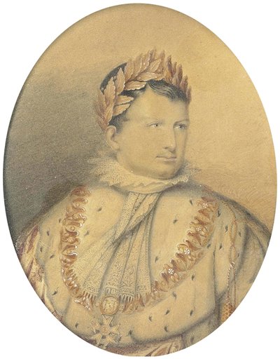 Portret van Napoleon door Jean Baptiste Isabey