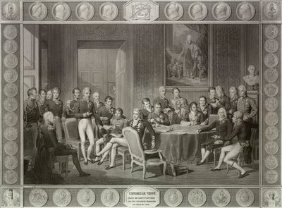 Het Congres van Wenen door Jean Baptiste Isabey