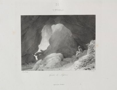 Reis naar Italië in 1822 door Jean Baptiste Isabey