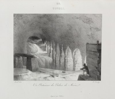 Reis naar Italië in 1822 door Jean Baptiste Isabey