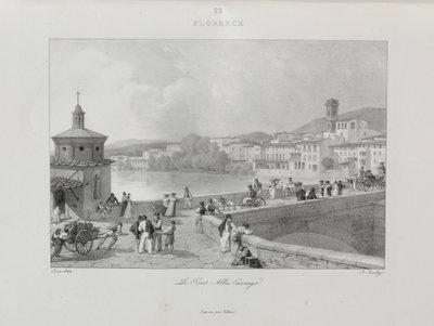 Reis naar Italië in 1822 door Jean Baptiste Isabey