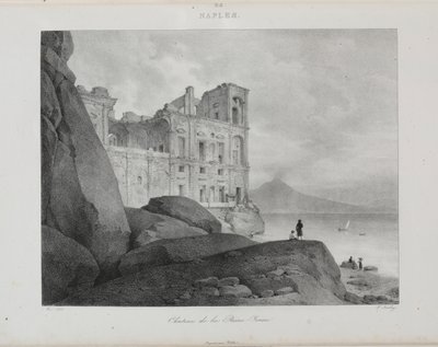 Reis naar Italië in 1822 door Jean Baptiste Isabey