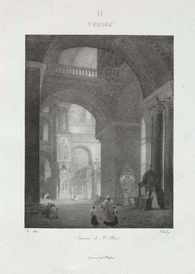 Reis naar Italië in 1822 door Jean Baptiste Isabey