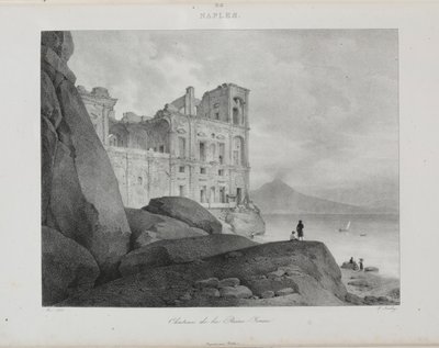 Reis naar Italië in 1822 door Jean Baptiste Isabey