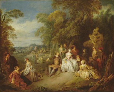 Onbekend Beeld door Jean Baptiste Joseph Pater