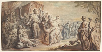 Een religieuze voorstelling door Jean Baptiste Jouvenet