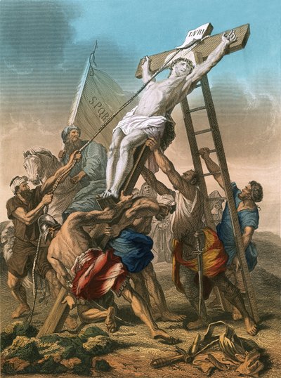 De Kruisiging door Jean Baptiste Jouvenet
