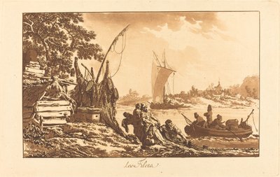 Les Filets (De netten) door Jean Baptiste Le Prince