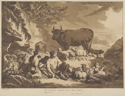 O Hoe Extreem Gelukkig Kunnen Boeren Zijn door Jean Baptiste Le Prince