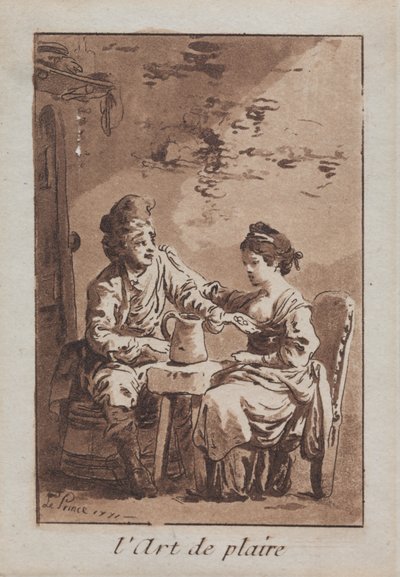 De Kunst van het Behagen door Jean Baptiste Le Prince