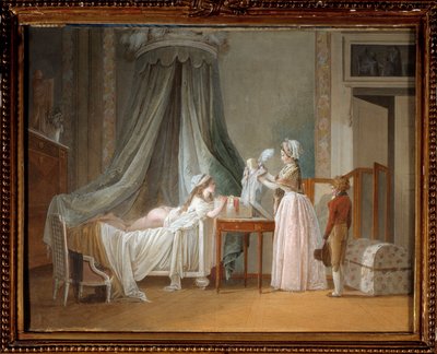 De nieuwe hoed door Jean Baptiste Mallet