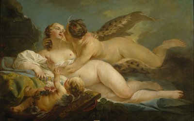 Diana en Callisto, 1745-1747 door Jean Baptiste Marie Pierre