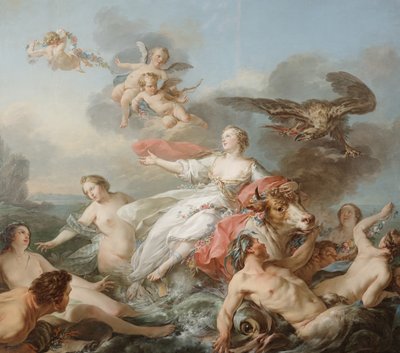 De ontvoering van Europa door Jean Baptiste Marie Pierre