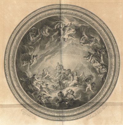 Koepel van de Salon van Vrede [pl. 44] door Jean Baptiste Masse