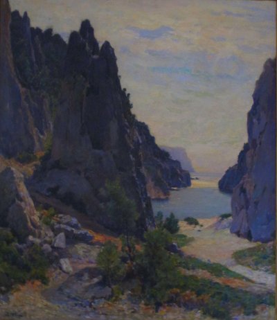 Calanque bij en-Vau door Jean Baptiste Olive