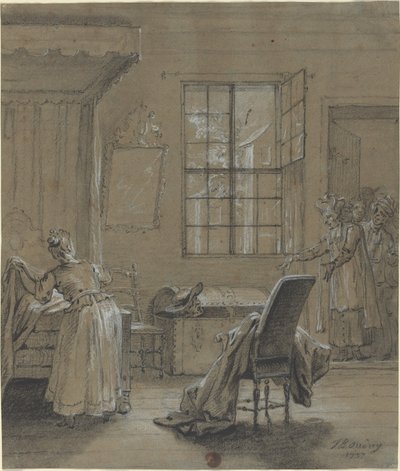 Ragotin in de Kist door Jean Baptiste Oudry