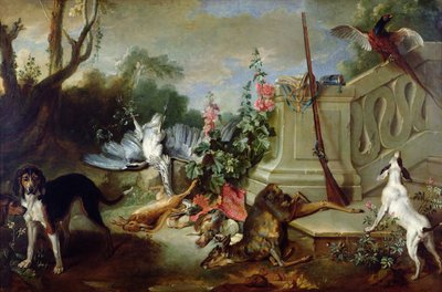 De terugkeer van de jacht, 1732 door Jean Baptiste Oudry
