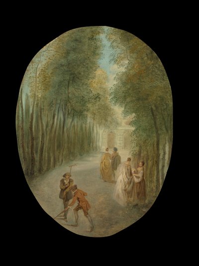 Lente, ca. 1720-36 door Jean Baptiste Pater