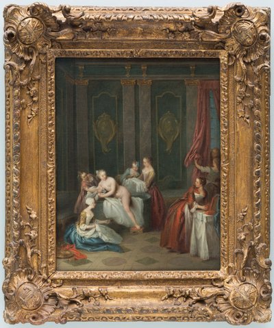 Het bad door Jean Baptiste Pater