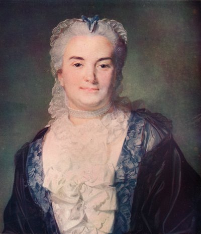 Madame Chevotet door Jean Baptiste Perronneau