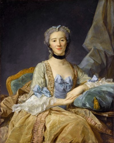 Madame de Sorquainville door Jean Baptiste Perronneau